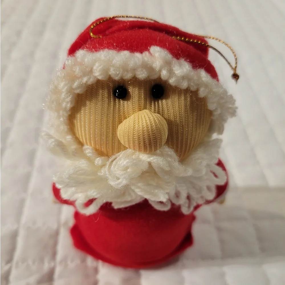 VTG 90s Avon Gift Collection Santa Ornament Christmas Holiday Festive Decor Cute